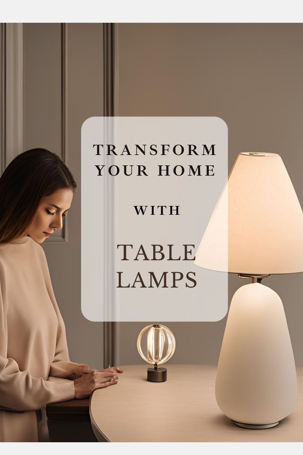 Transform Your Home with Table Lamps: A Guide for the Creative Ones