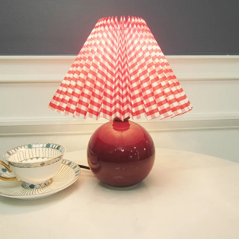 Vintage Rattan Lamp