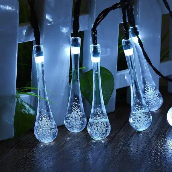 Droplet Garden Solar Lights | Lawn Night Lamp | Tree Decor Lights