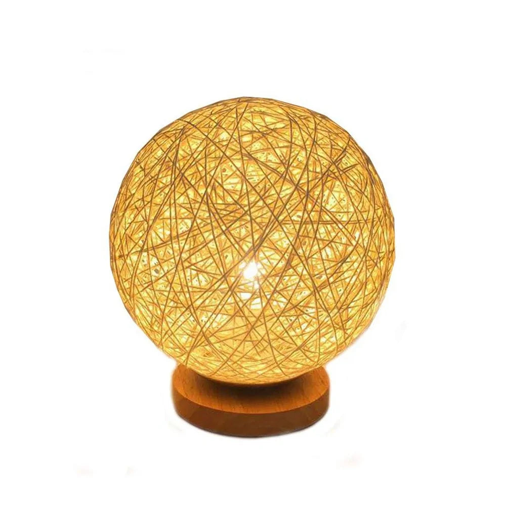 Moonlight Wooden Lamp