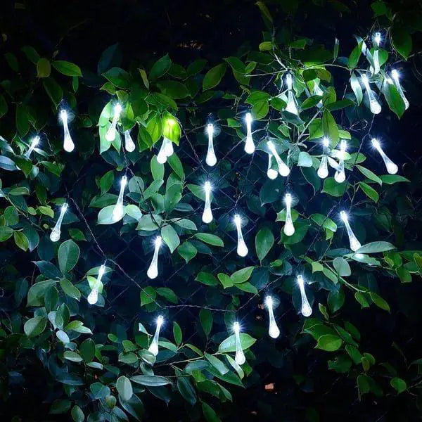 Droplet Garden Solar Lights | Lawn Night Lamp | Tree Decor Lights