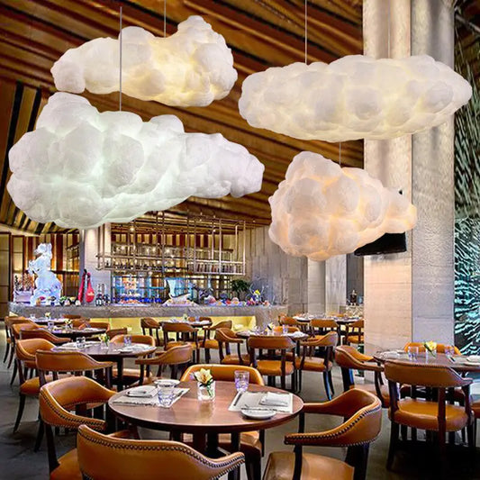 Floating Cloud Chandelier Lamp