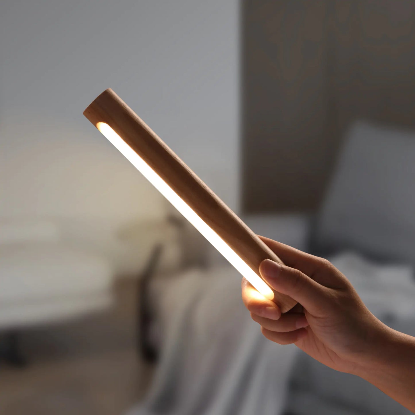 Minimalist Wooden Desk Lamp